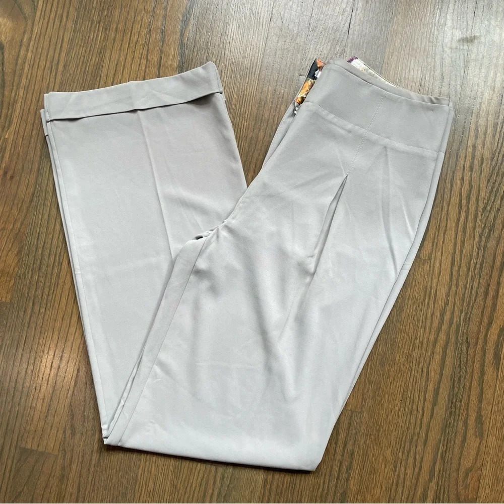 Ted Baker London High Rise Wide Leg Pleated Trouser Pants